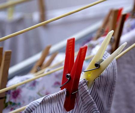 Washing Day - washing, clothes, pegs