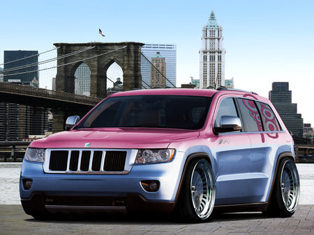 Jeep - lowrider, suv, car, jeep, tuning