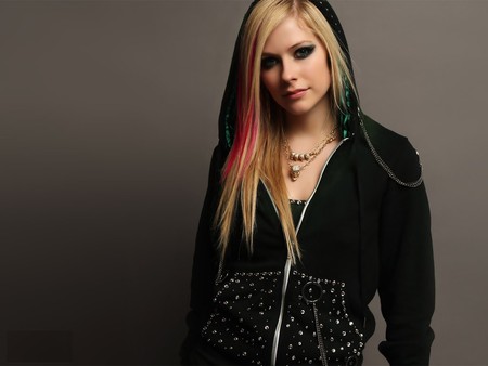 avril lavigne 1 - female, avril lavigne, hot, singer, 2009, hollywood