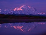 Mountains at Sunset 