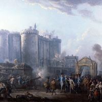 The storming of the Bastille, July 14, 1789