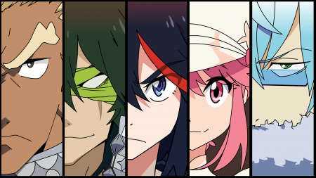 Kill la Kill - group, anime, kill la kill, cool