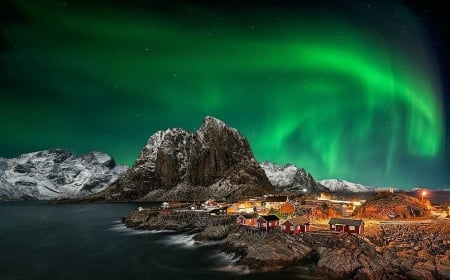 Aurora-Norway - nature, norway, aurora, amazing