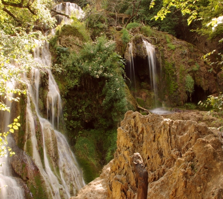 Waterfalls-Bulgaria - nature, water, beautiy, waterfall, bulgaria, spring, cliffs