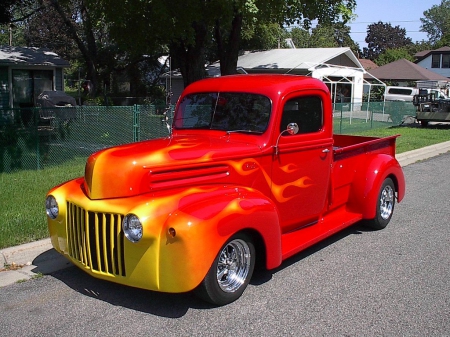 1947 Ford - ford, pickup, custom, truck