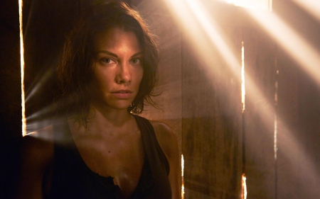 lauren cohan in walking dead - walking, lauren, dead, cohan