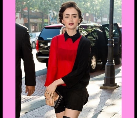 Lily Collins Hollywood Star - hot, teen, girl, cute, sexy