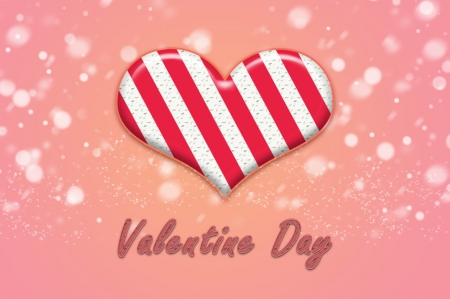 Valentine Day - valentine day, heart, pink, candy