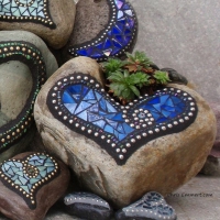 Mosaic Garden Stones