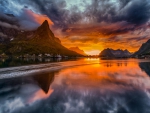 Midnight In Reine