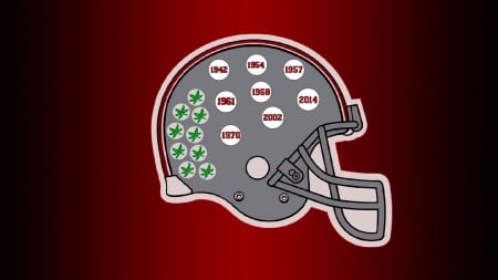 8 TIME NATIONAL CHAMPIONS THE OHIO STATE BUCKEYES - ohio, state, buckeyes, 8 time national champions, football