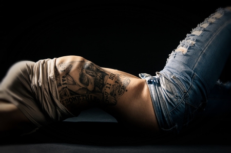 Jeans and Tattoo