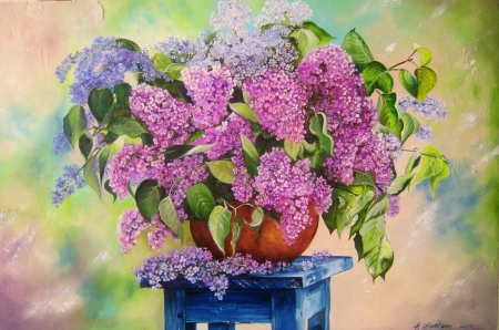 Still life with lilac