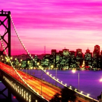 Golden Gate Bridge at Sunset