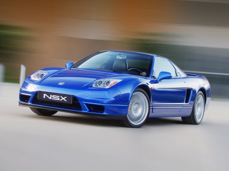 honda nsx - nsx, honda, japanese, blue