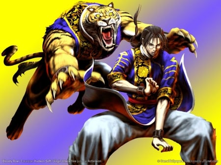 bloody roar long the tiger - bloody, roar, long, tiger