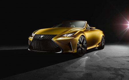 Lexus lf c2 Concept - fast, c2, yellow, car, lexus, concept