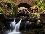 Waterfall under Bridge under Bridge