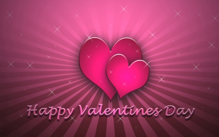 happy valentines day - heart, day, valentines, happy