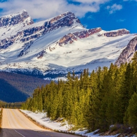 Banff National Park in Alberta, Canada