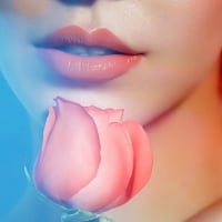 Lips and Rose