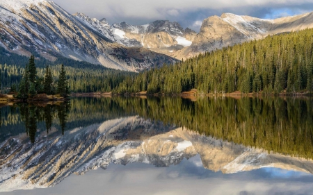 lake - lake, forest, cool, fun, nature, mountain