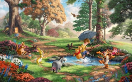 winnie the pooh - tigger, piglet, pooh, winnie