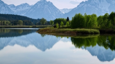 lake - nature, fun, lake, cool, mountain, forest