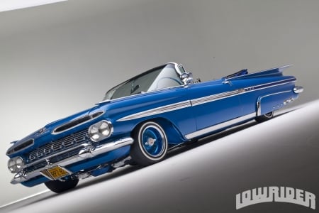 1959 Chevrolet Impala - lowrider, lowered, chevy, slammed