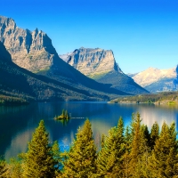 St. Mary's lake- Glacier NP