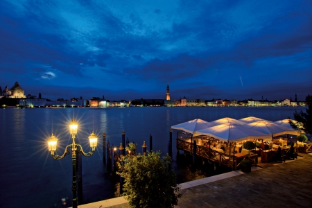 Venice, Italy at Night