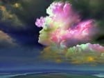 Model in a Colorful Cloud