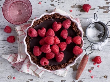 Raspberry Cake - sweet, yummy, raspberry, cake