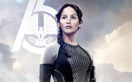 jennifer lawrence in the hunger games catching fire - catching, fire, games, hunger