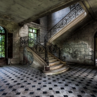 Inside an Abandoned Mansion