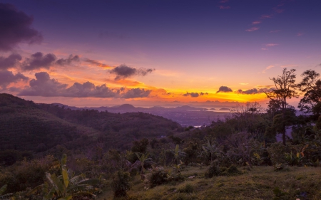 Phuket Island - clouds, sunset, nature, scenery, phuket, island, thailand, sky