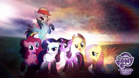 Sunrise - sunrise, mane six, mlp, cartoon