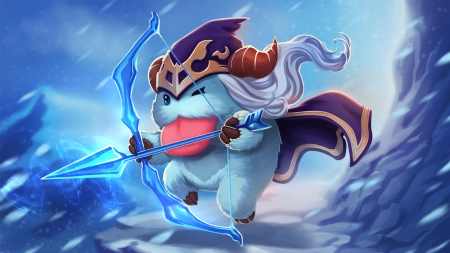 Ashe Porochamp - poro, porochamp, ashe, lol