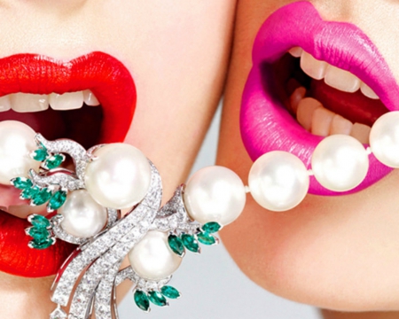 Gorgeous Lips - style, lips, pearl, woman