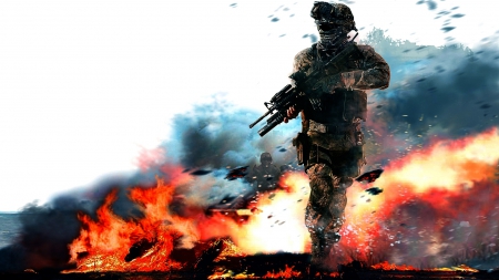 Call of Duty Wallpaper - awesome, wallpaper, explosions, cod