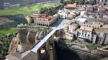 Panoramic view of Ronda - spain, ronda, vista, view, amazing, panoramic, beautiful, city, breathtaking, architecture, bridges