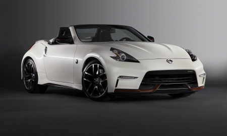 2015-Nissan-370Z-Nismo-Roadster-Concept - white, black wheels, conv, nissan