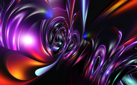 Echo - hd, 1920x1200, abstract, 3d, bryce abstract