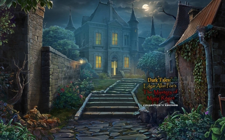 Dark Tales 7- Edgar Allan Poes The Mystery of Marie Roget03 - fun, puzzle, cool, hidden object, video games