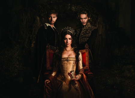 Reign (2013â€“ ) - woman, actress, people, tv series, torrance coombs, toby regbo, reign, adelaide kane, queen, dark, man, actor