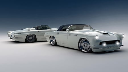 1955 Ford Thunderbird - thunderbird, ford, custom, kool