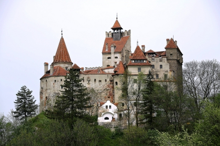 Bran Castle, Romania (Transylvania) - bran, medieval, romania, castle