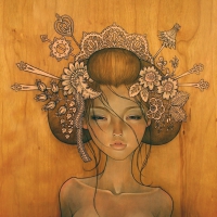 woman by audrey kawasaki
