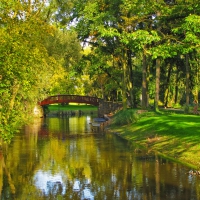 Beautiful Park in Poland