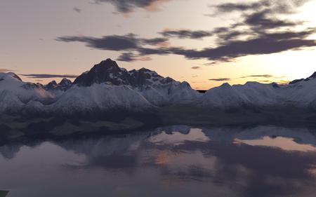 Deronivo - mountains, lake